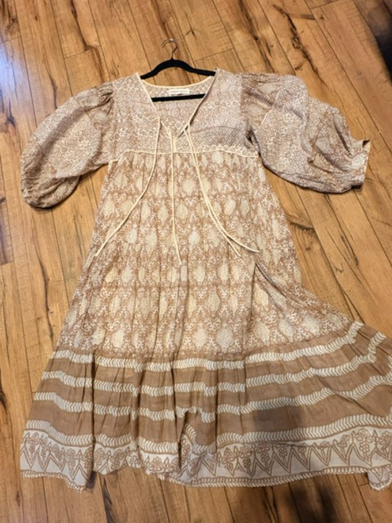 Daughters Of India Jasmine Midi Dress - Size M — image 2 of 3